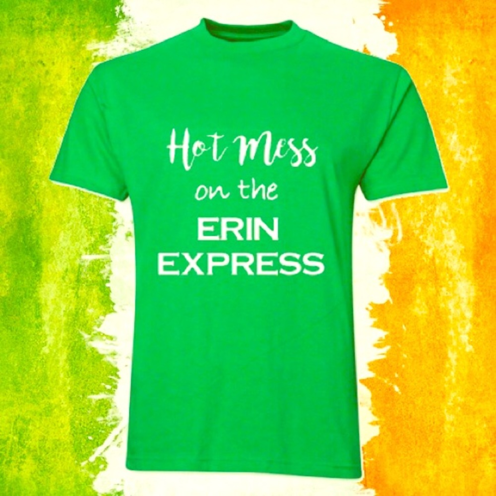 St. Patrick's Day Shirts! Philly Erin Express! NWT